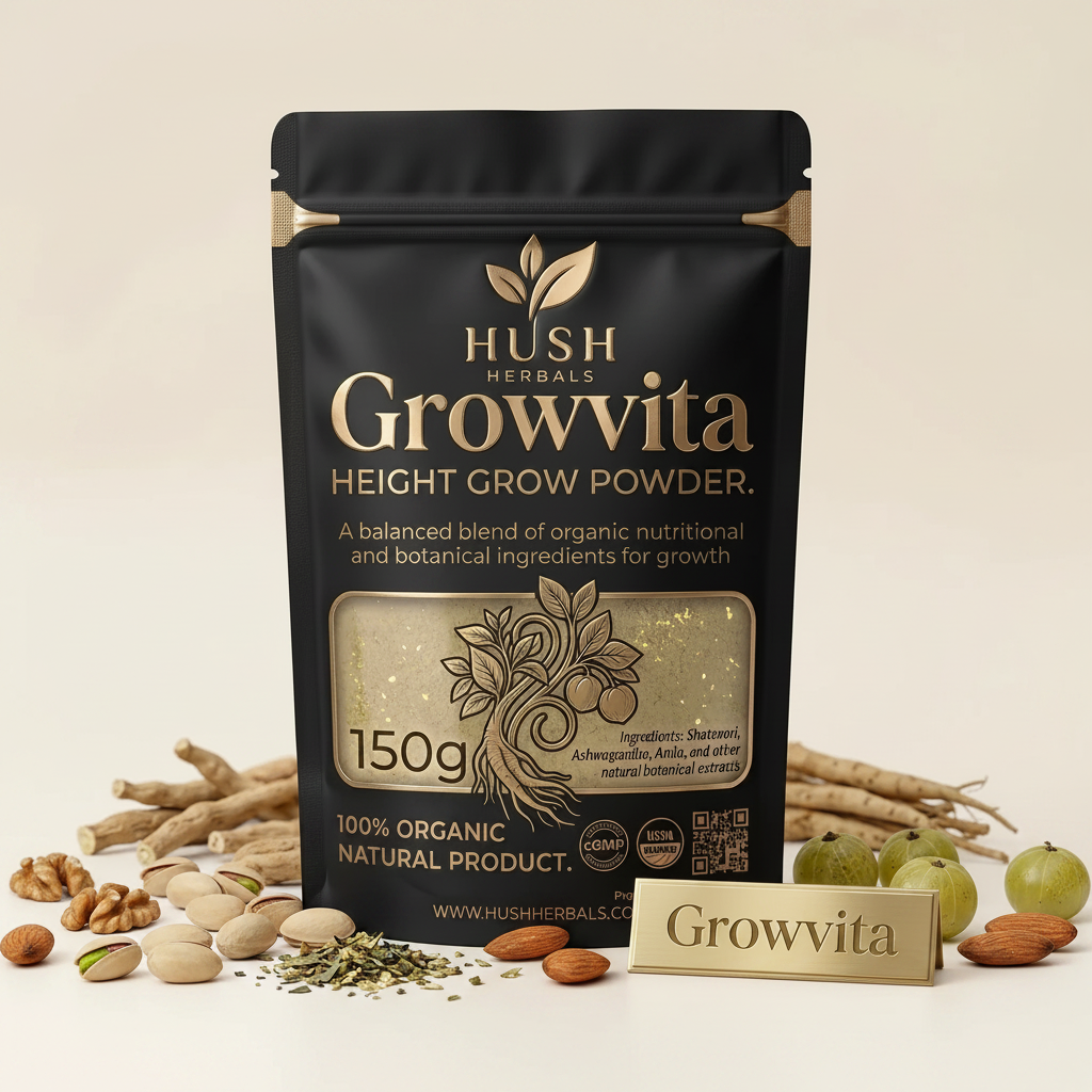 GrowVita Herbal Growth Support Powder 150g – Herbal Support for Daily Growth & Wellness