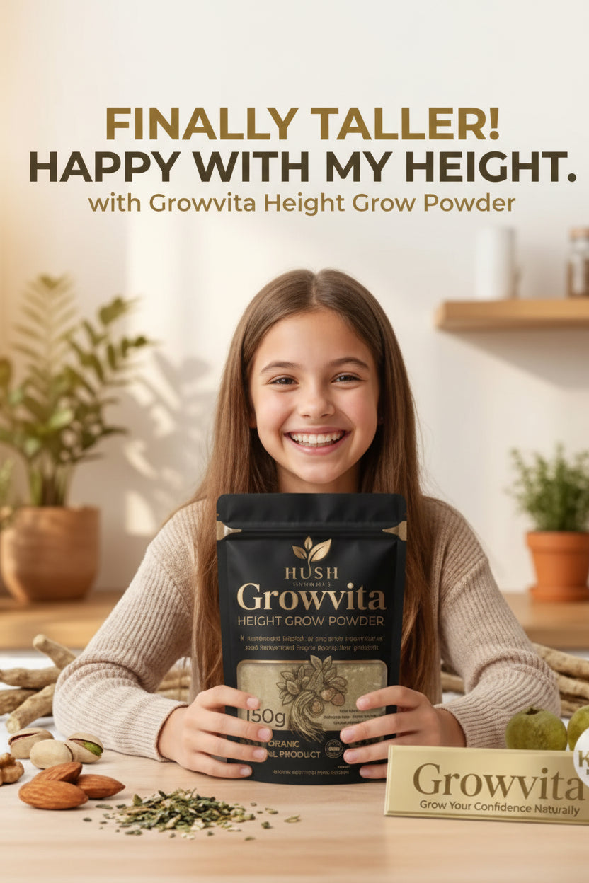 GrowVita Herbal Growth Support Powder 150g – Herbal Support for Daily Growth & Wellness