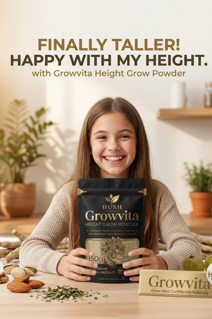GrowVita Herbal Growth Support Powder 150g – Herbal Support for Daily Growth & Wellness