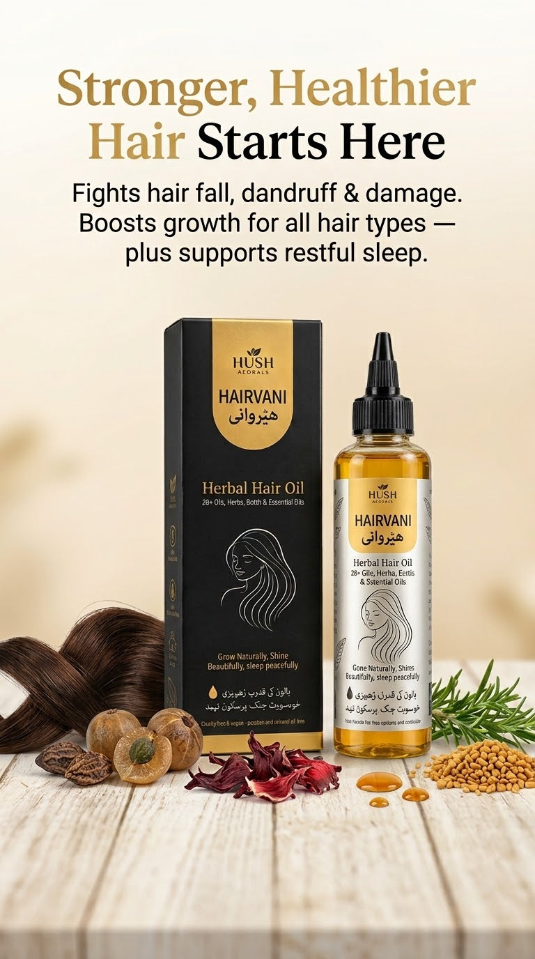 HairVani Herbal Hair Oil | 10+ Essential Oils & 20+ Herbal Ingredients