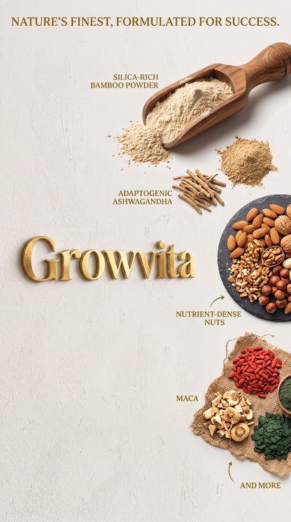 GrowVita Herbal Growth Support Powder 150g – Herbal Support for Daily Growth & Wellness