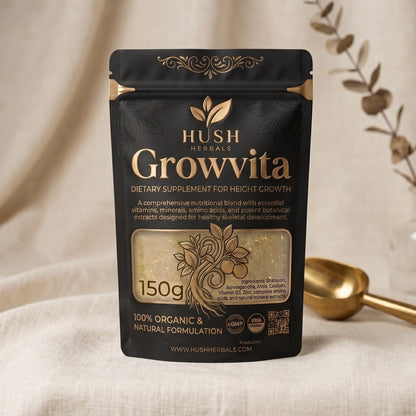 GrowVita Herbal Growth Support Powder 150g – Herbal Support for Daily Growth & Wellness