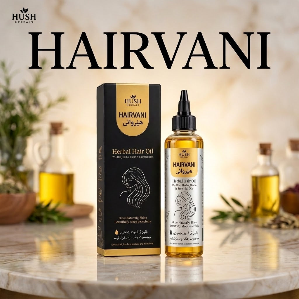 HairVani Herbal Hair Oil | 10+ Essential Oils & 20+ Herbal Ingredients