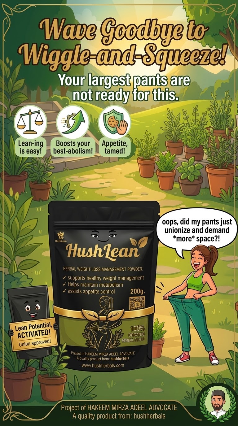 HushLean Herbal Wellness Powder 200g – Herbal Support for Healthy Weight Management