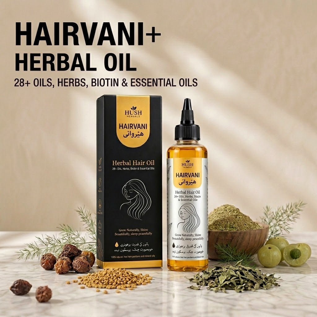 HairVani Herbal Hair Oil | 10+ Essential Oils & 20+ Herbal Ingredients